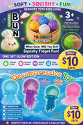 SQUISHY DUMPLINGS AND OCTOPUS GLOW IN THE DARK