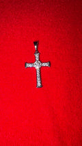 SILVER CROSS CHARM